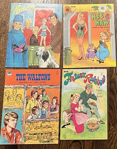 Movie paper dolls books - tv,
